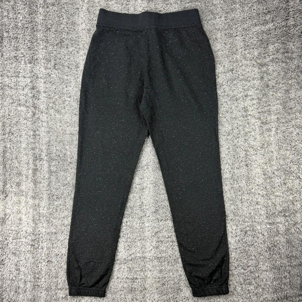 Nike Men's M W30xL28 Black Jogger Sweatpants Confetti Speckled Casual Activewear